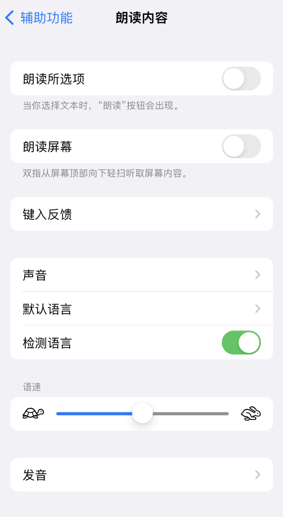 辉南苹果服务网点分享iOS 16 小技巧：让 iPhone 朗读屏幕上的内容或所选择的文本 